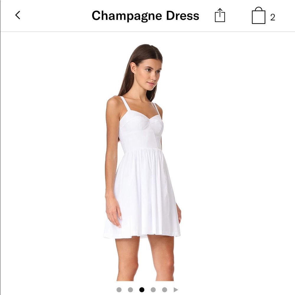 Amanda Uprichard Champagne Dress